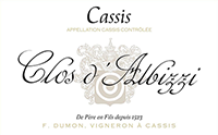 Clos dAlbizzi Cassis Blanc