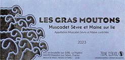 La Pepière Muscadet Sèvre et Maine Les Gras Moutons