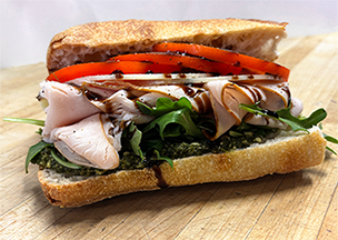 Turkey Pesto Sandwich