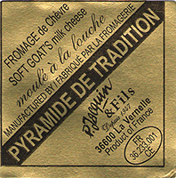 Jacquin Valençay Pyramide de Tradition cheese